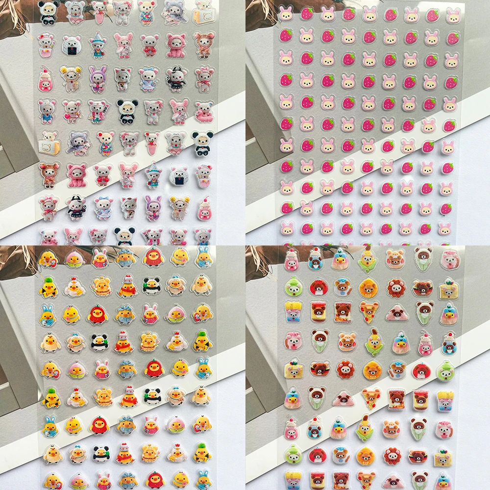 Laptop Original Accessories - Adesivos de PVC Super Mini Rilakkuma