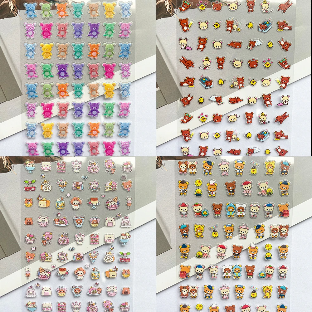Laptop Original Accessories - Adesivos Super Mini Rilakkuma em PVC