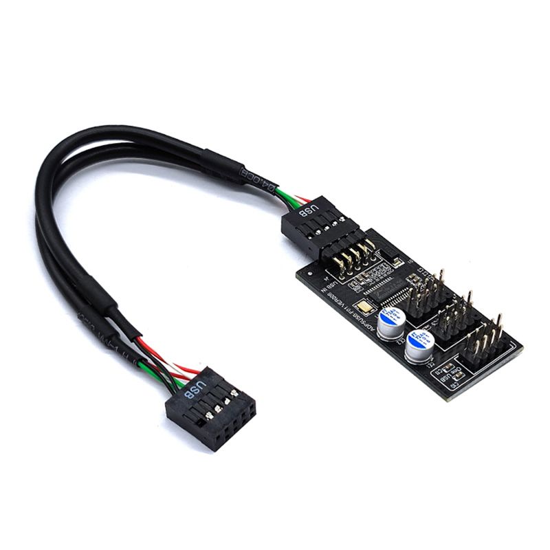Conector de Hub USB ABQX 9Pin, - Usb Hub avaliação e preço