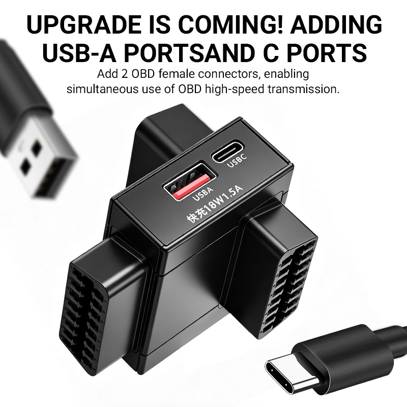 Adaptador divisor OBD2, 1 para - Usb C Hub avaliação e preço