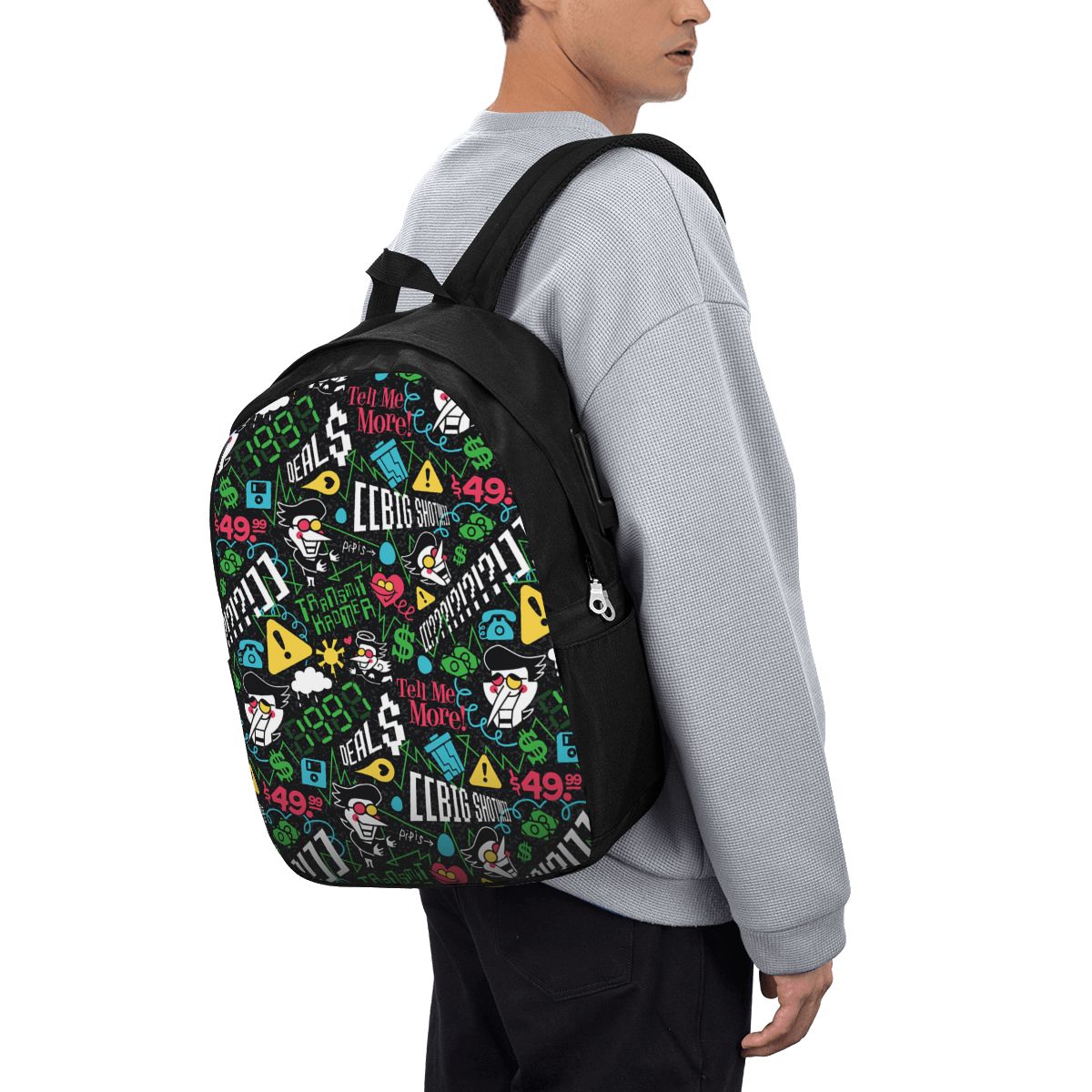 Mochila Deltarune SPAMTON G pa - Laptop Bag avaliação e preço