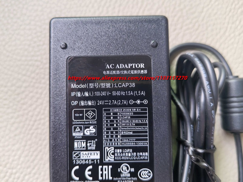 Adaptador AC Original 24V 2.7A - Laptop Charger avaliação e preço