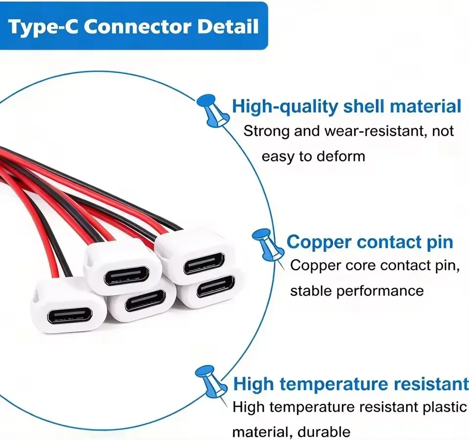 Conector USB Tipo-C Fêmea 2P,  - Usb Hub avaliação e preço