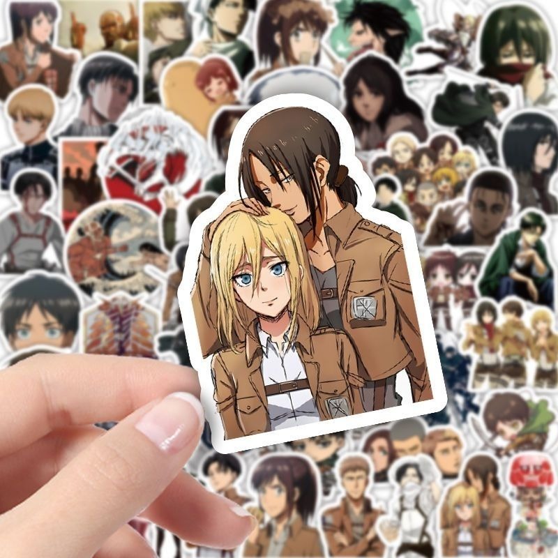 60 Adesivos de Anime Attack on - Laptop Original Accessories avaliação e preço