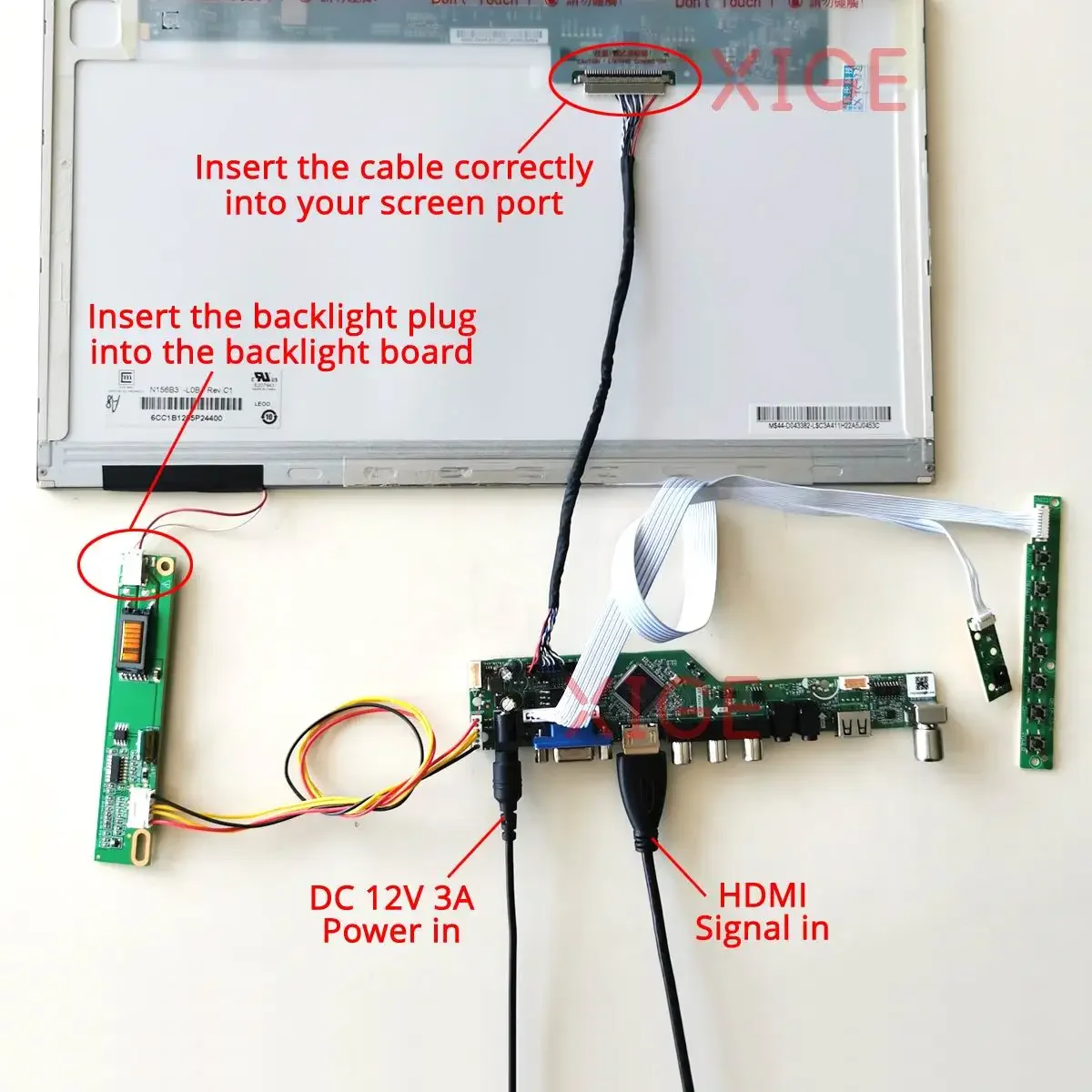 Kit de Placa Controladora de T - Hdmi Cable avaliação e preço