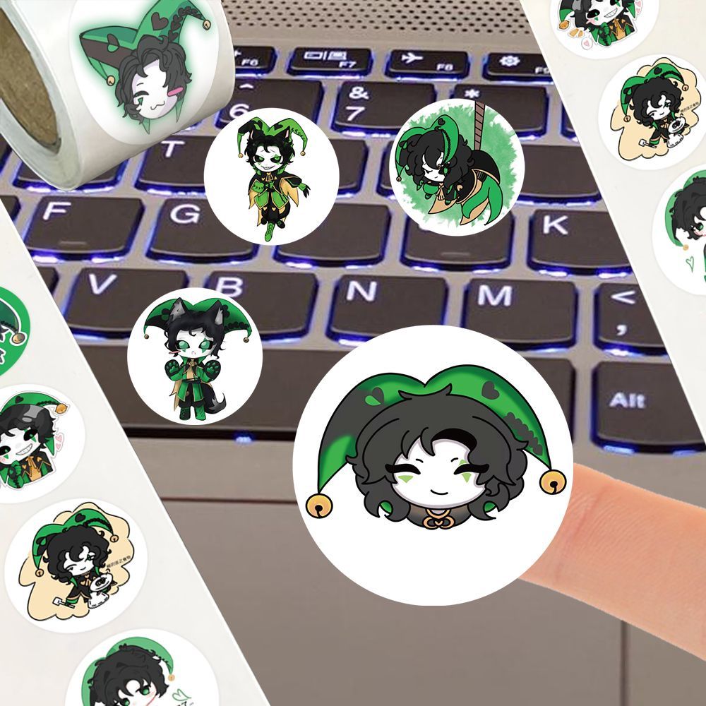 500 unidades/rolo Anime The Fr - Laptop Original Accessories avaliação e preço